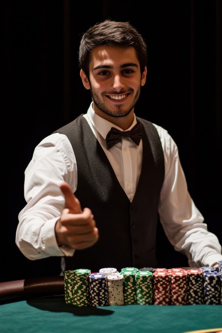 Live-dealer tables dan slot games di briototo